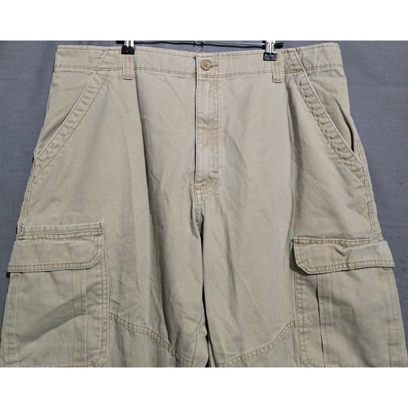 Wrangler Other - Wrangler Pants Mens 38x30 Khaki Cargo Utility Workwear Y2K 90s Baggy Skater